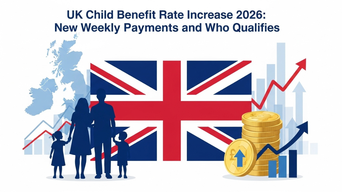 UK Child Benefit Rate Increase 2026: New Weekly Payments and Who Qualifies