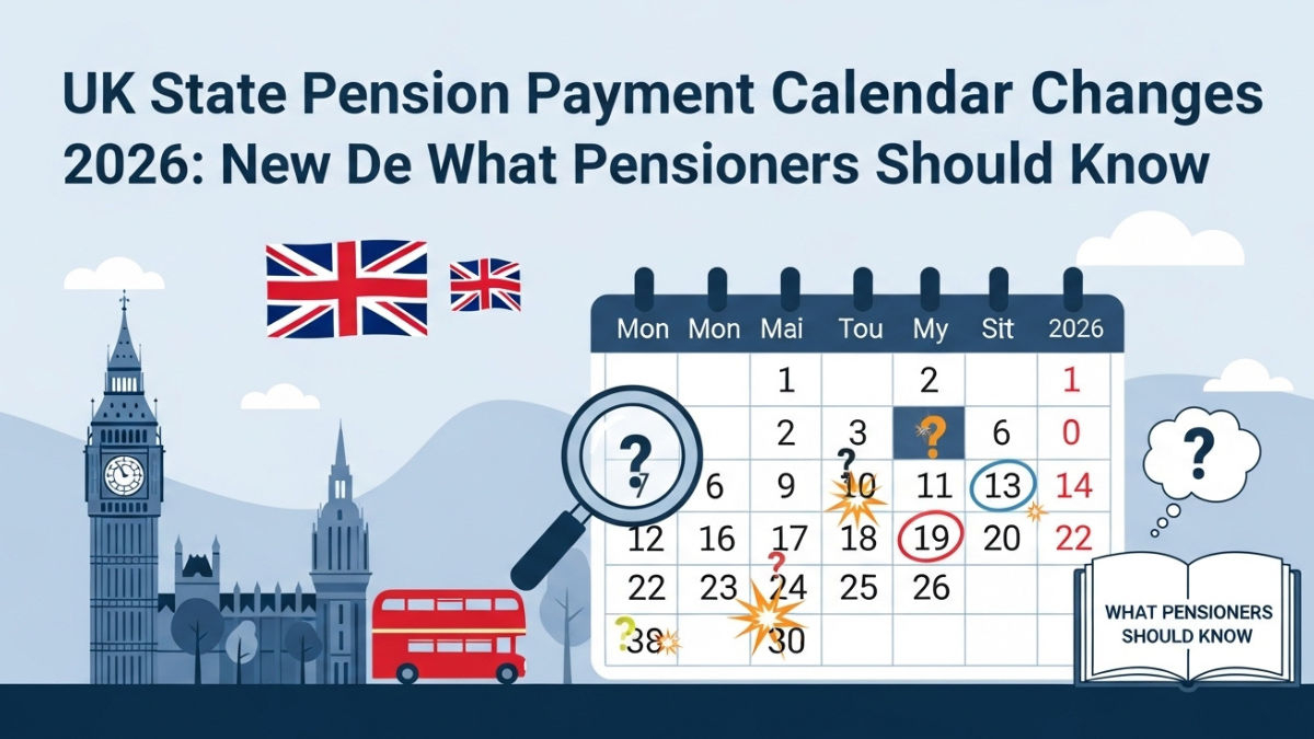 UK State Pension Payment Calendar Changes 2026: New Dates and What Pensioners Should Know