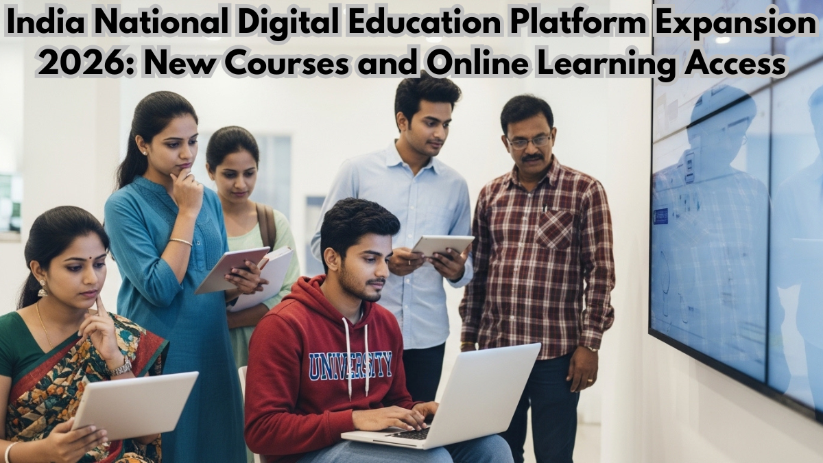 India National Digital Education Platform Expansion 2026: New Courses and Online Learning Access