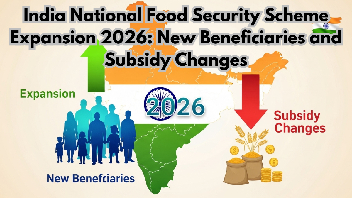 India National Food Security Scheme Expansion 2026: New Beneficiaries and Subsidy Changes