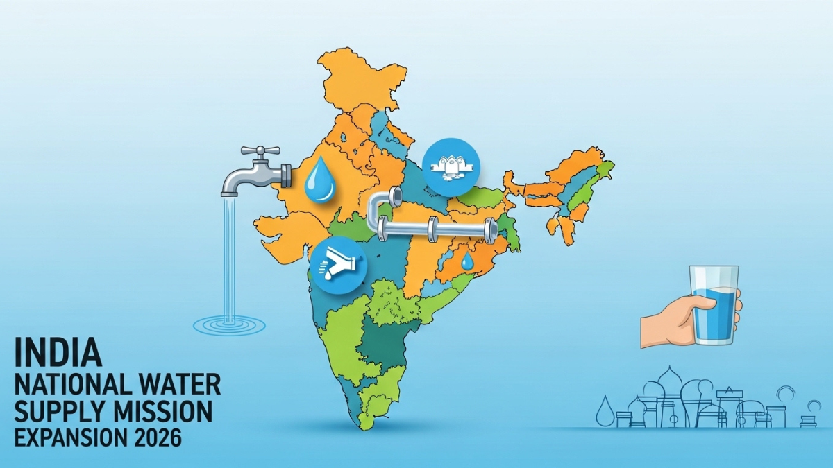 India National Water Supply Mission Expansion 2026: New Projects and Coverage Goals