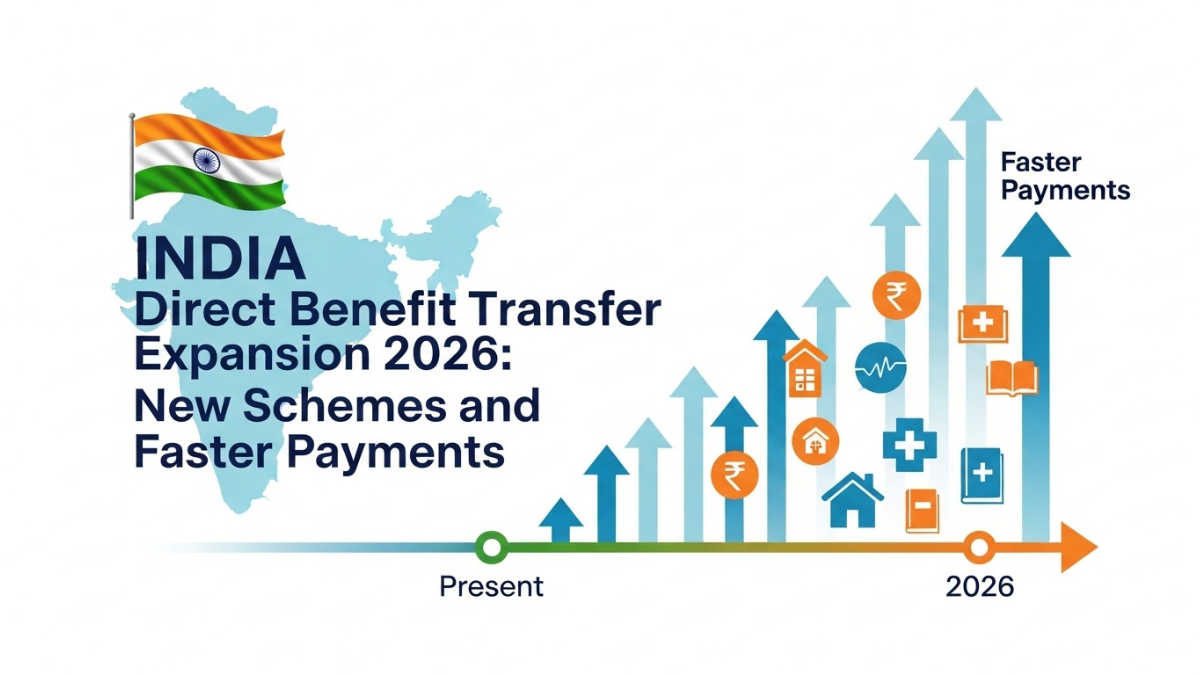 India Direct Benefit Transfer Expansion 2026: New Schemes and Faster Payments