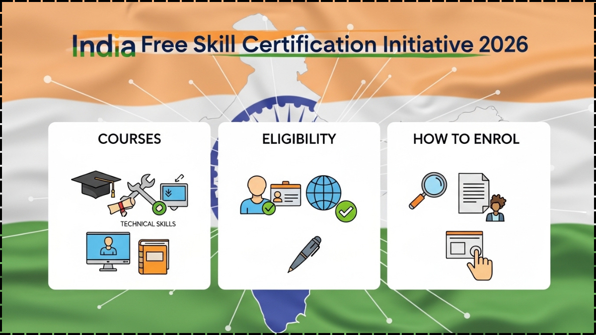 India Free Skill Certification Initiative 2026: Courses, Eligibility, and How to Enrol