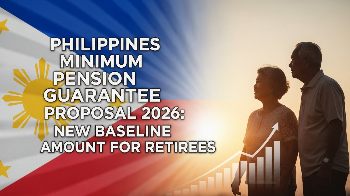 Philippines Minimum Pension Guarantee Proposal 2026: New Baseline Amount for Retirees