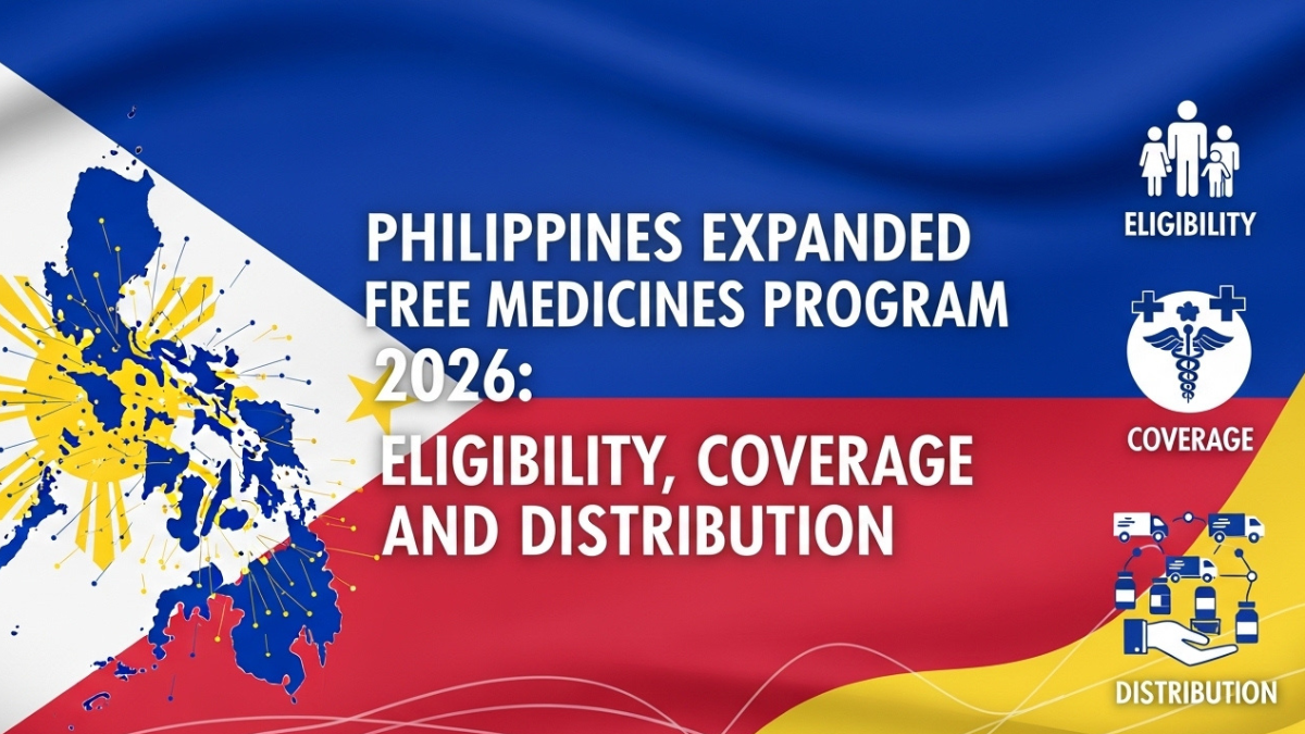 Philippines Expanded Free Medicines Program 2026: Eligibility, Coverage, and Distribution