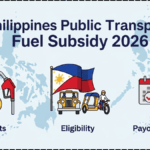 Philippines Public Transport Fuel Subsidy 2026: Amounts, Eligibility, and Payout Schedule