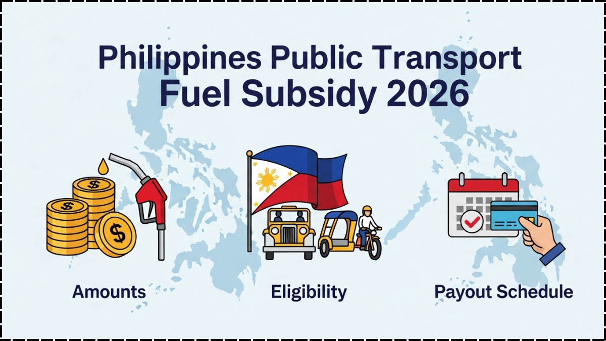Philippines Public Transport Fuel Subsidy 2026: Amounts, Eligibility, and Payout Schedule