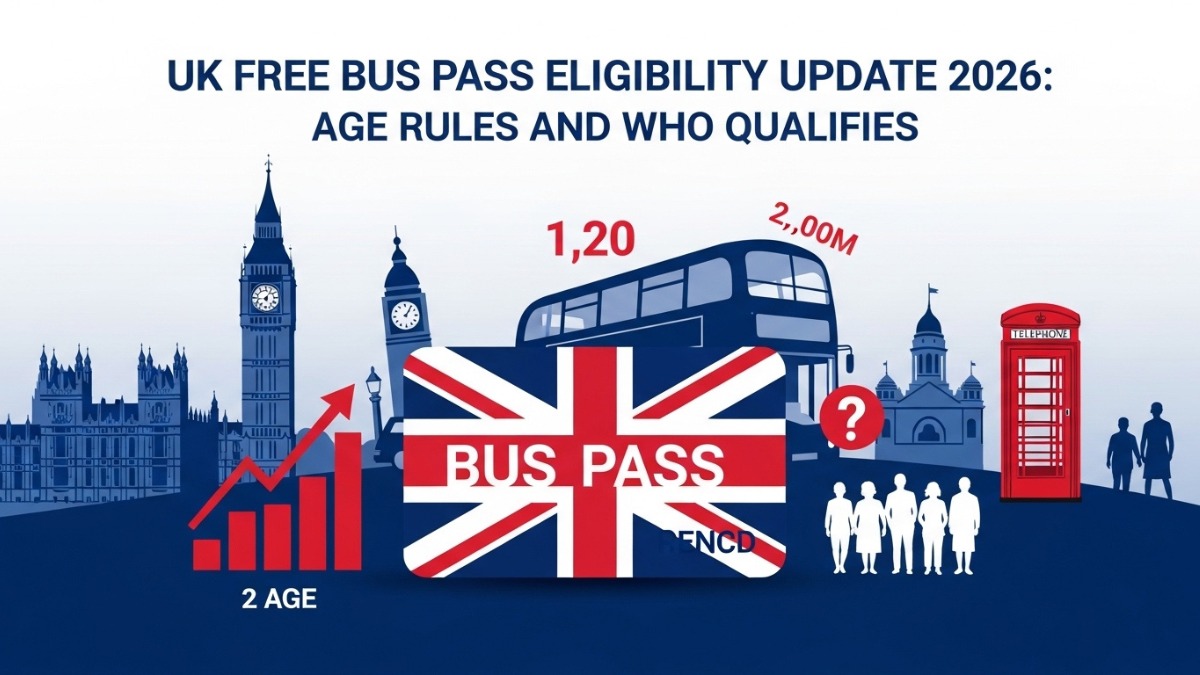 UK Free Bus Pass Eligibility Update 2026: Age Rules and Who Qualifies