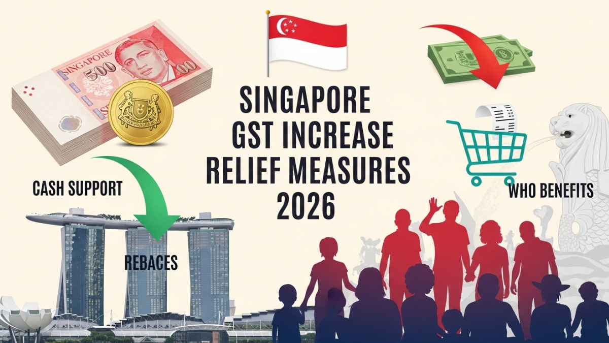 Singapore GST Increase Relief Measures 2026: Cash Support, Rebates, and Who Benefits