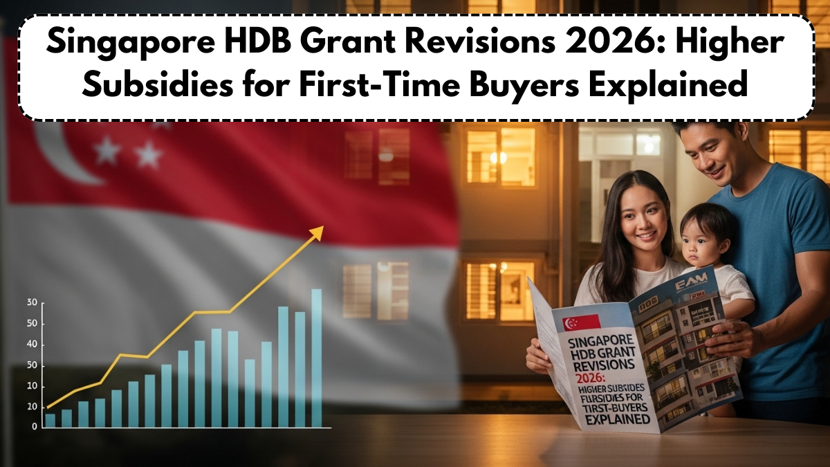 Singapore HDB Grant Revisions 2026: Higher Subsidies for First-Time Buyers Explained