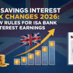 UK Savings Interest Tax Changes 2026: New Rules for ISA and Bank Interest Earnings