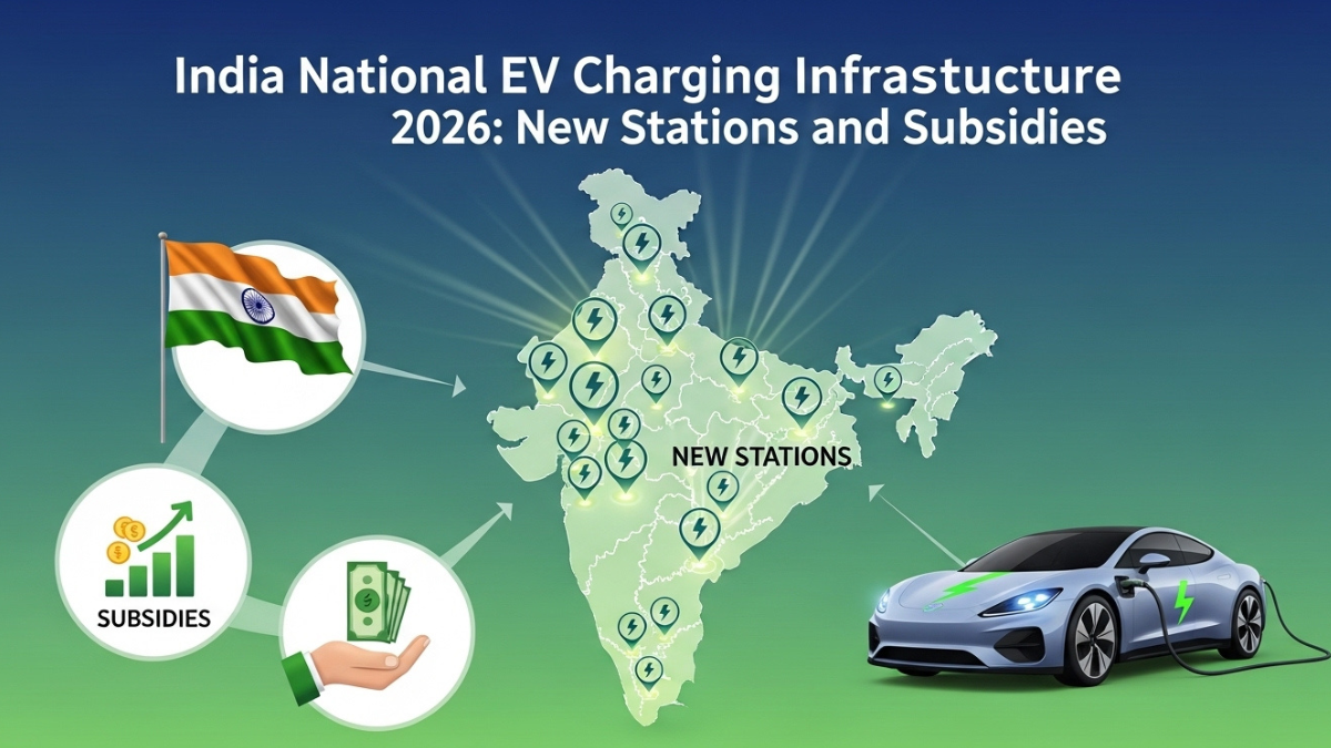 India National EV Charging Infrastructure Scheme 2026: New Stations and Subsidies