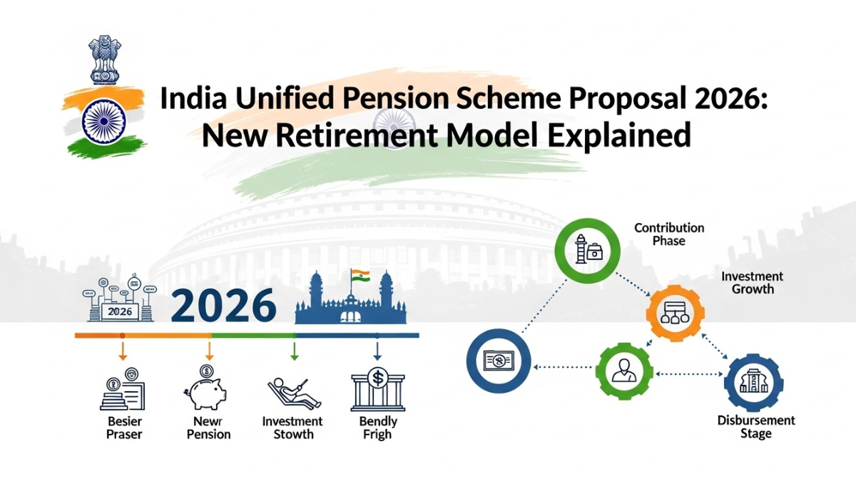 India Unified Pension Scheme Proposal 2026: New Retirement Model Explained
