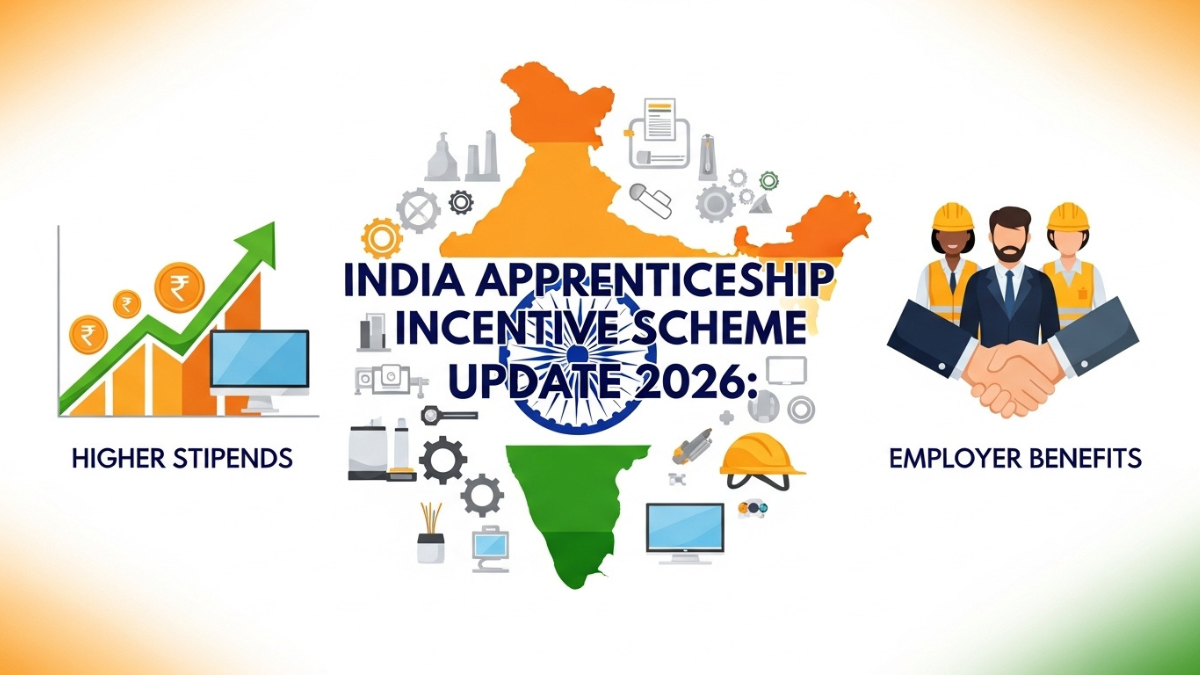 India Apprenticeship Incentive Scheme Update 2026: Higher Stipends and Employer Benefits