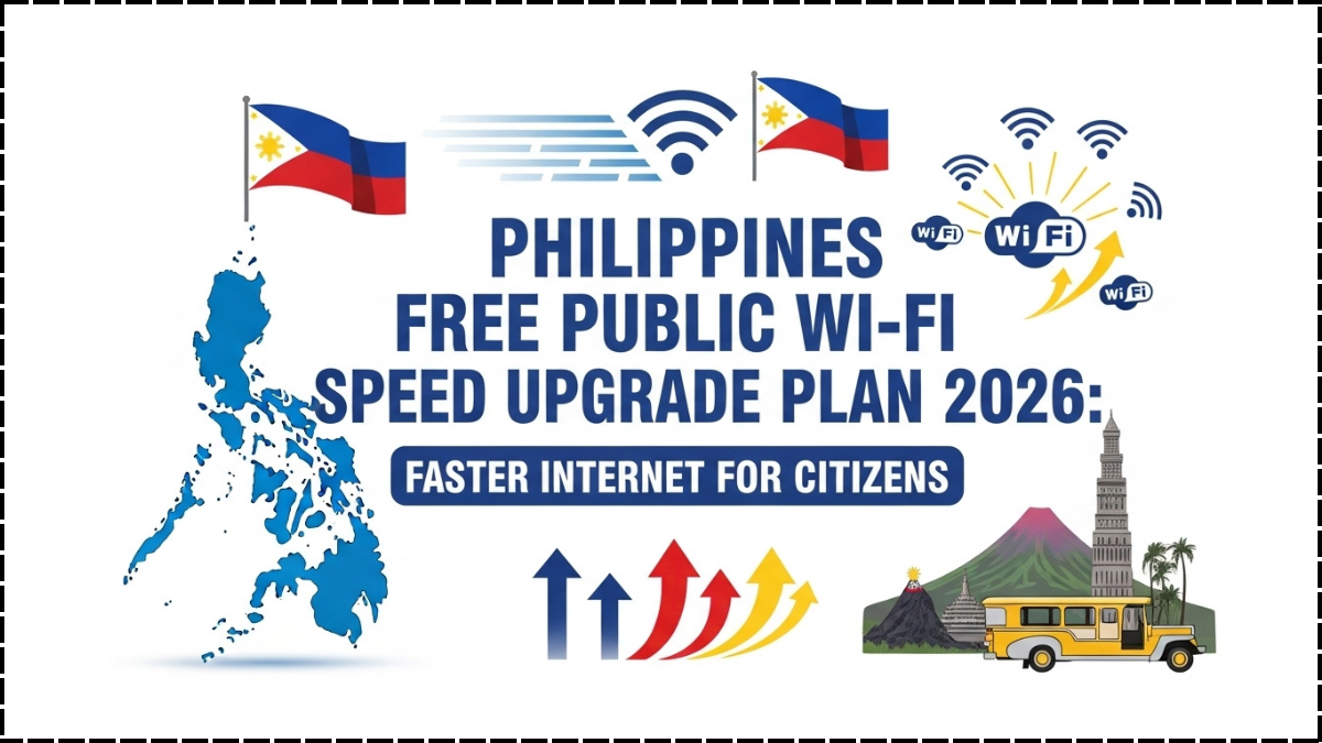 Philippines Free Public Wi-Fi Speed Upgrade Plan 2026: Faster Internet for Citizens