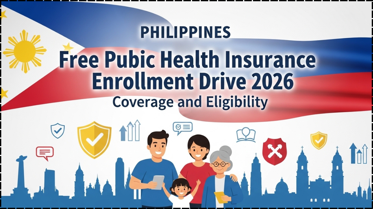 Philippines Free Public Health Insurance Enrollment Drive 2026: Coverage and Eligibility