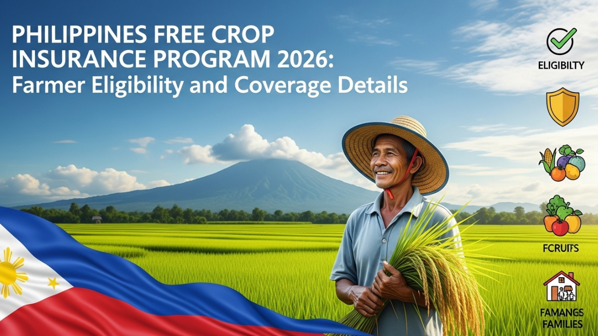 Philippines Free Crop Insurance Program 2026: Farmer Eligibility and Coverage Details