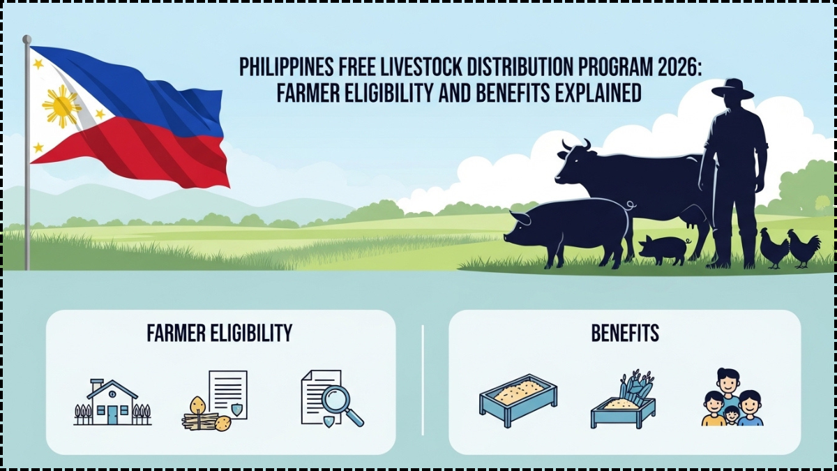 Philippines Free Livestock Distribution Program 2026: Farmer Eligibility and Benefits Explained