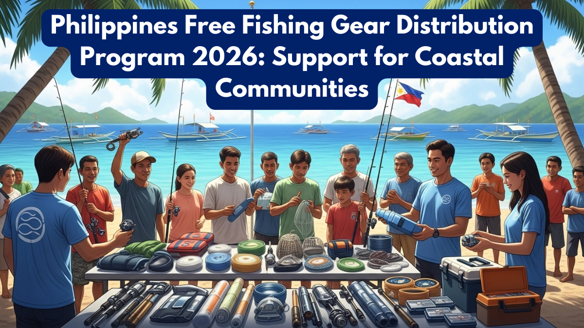 Philippines Free Fishing Gear Distribution Program 2026: Support for Coastal Communities