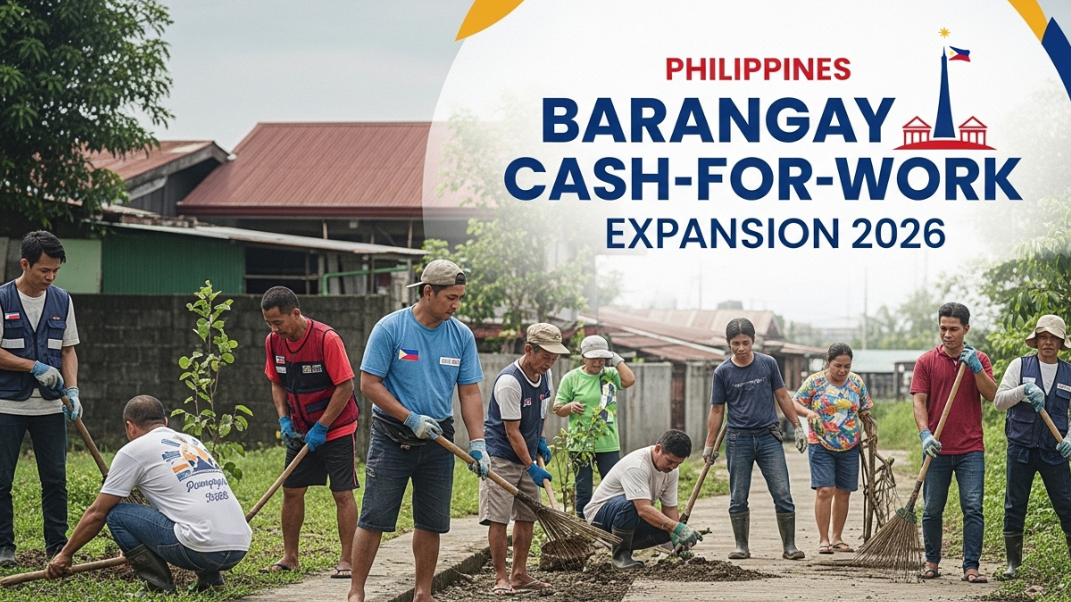 Philippines Barangay Cash-for-Work Program Expansion 2026: Daily Wages and Eligibility