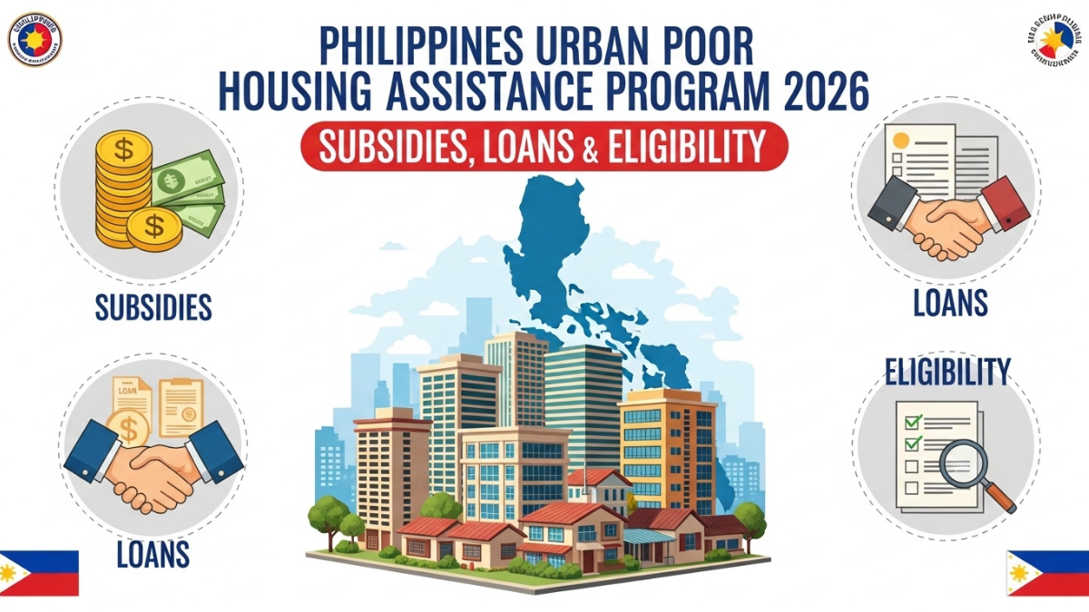 Philippines Urban Poor Housing Assistance Program 2026: Subsidies, Loans, and Eligibility