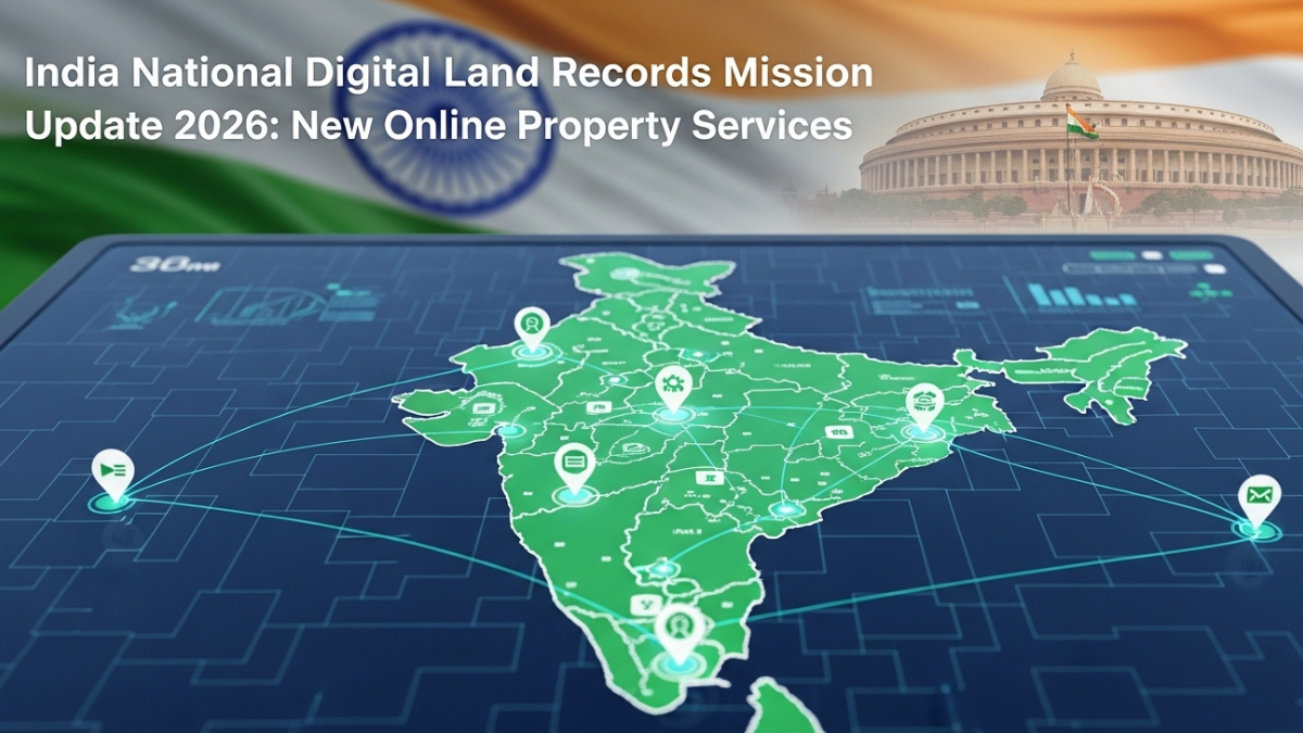 India National Digital Land Records Mission Update 2026: New Online Property Services