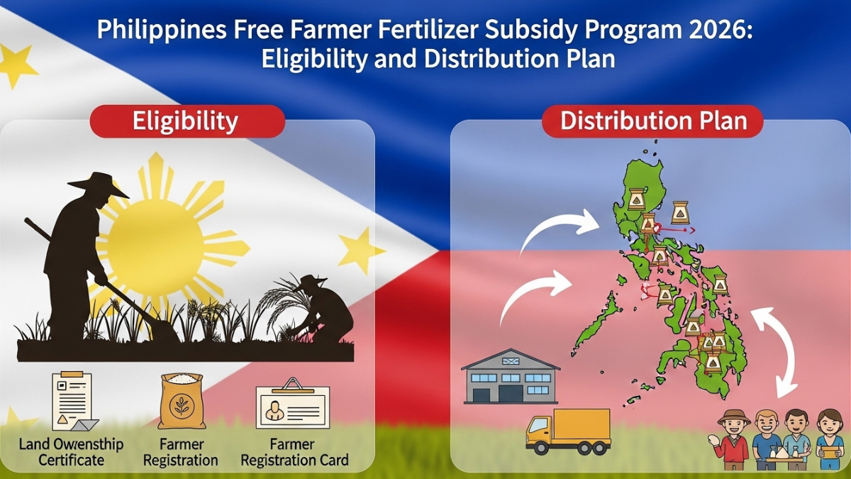 Philippines Free Farmer Fertilizer Subsidy Program 2026: Eligibility and Distribution Plan
