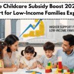 Singapore Childcare Subsidy Boost 2026: Higher Support for Low-Income Families Explained