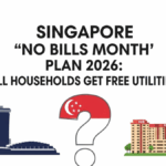 Singapore “No Bills Month” Plan 2026: Will Households Get Free Utilities?