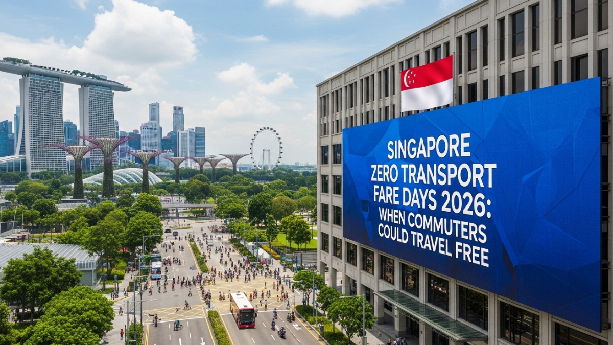Singapore Zero Transport Fare Days 2026: When Commuters Could Travel Free