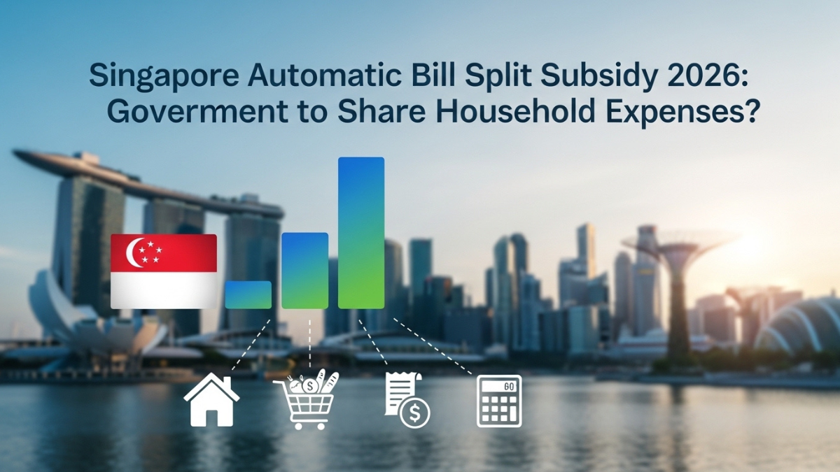 Singapore Automatic Bill Split Subsidy 2026: Government to Share Household Expenses?