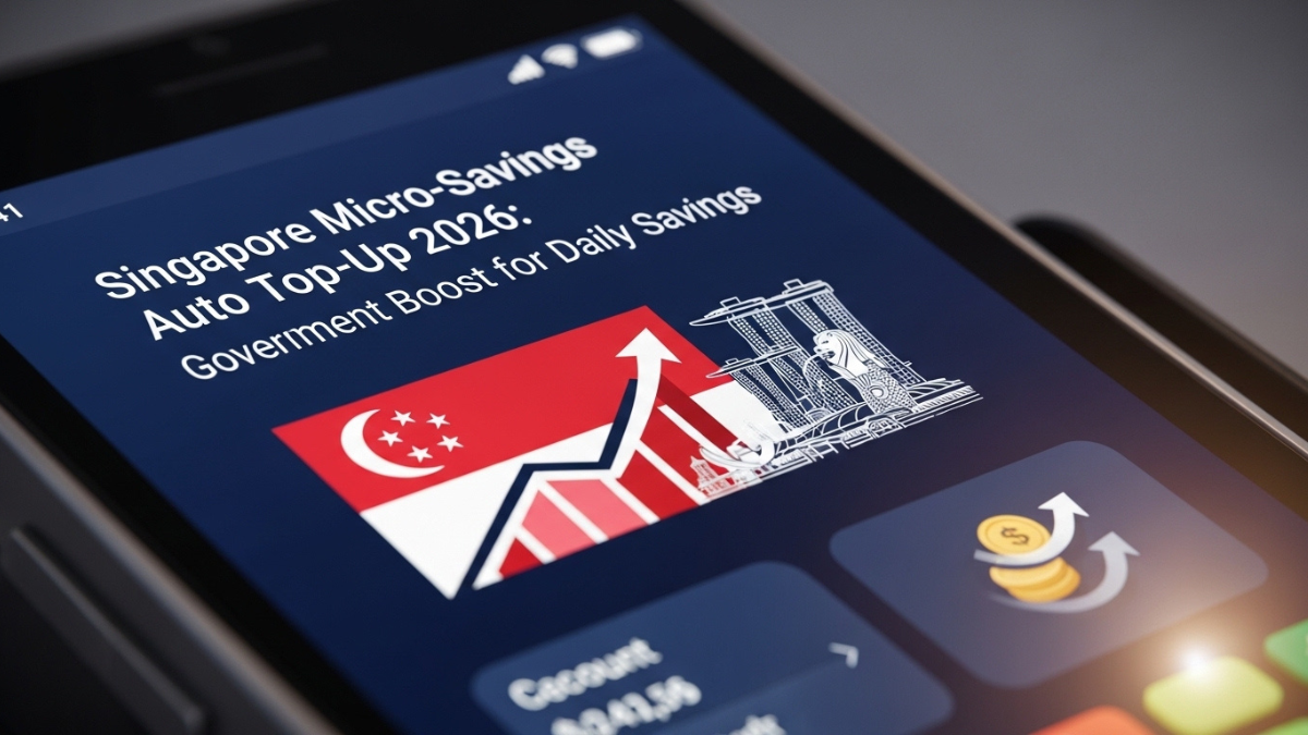Singapore Micro-Savings Auto Top-Up 2026: Government Boost for Your Daily Savings