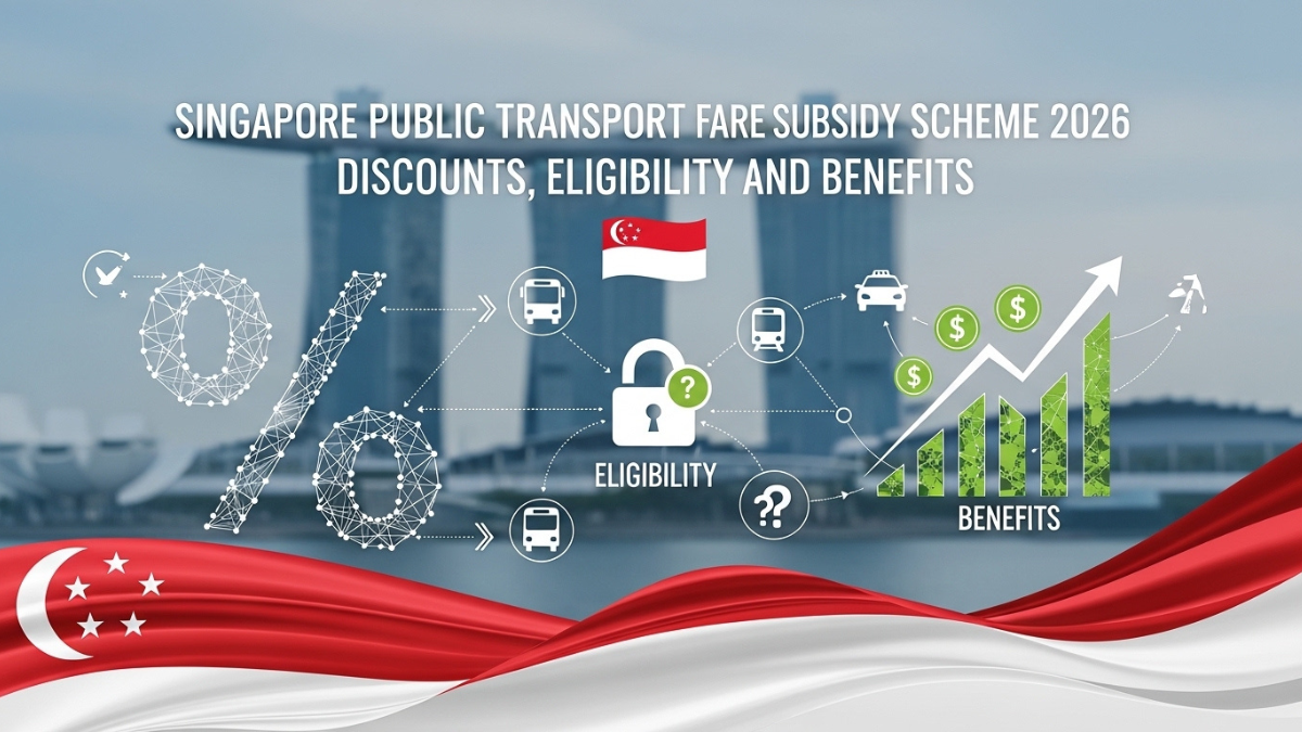 Singapore Public Transport Fare Subsidy Scheme 2026: Discounts, Eligibility, and Benefits