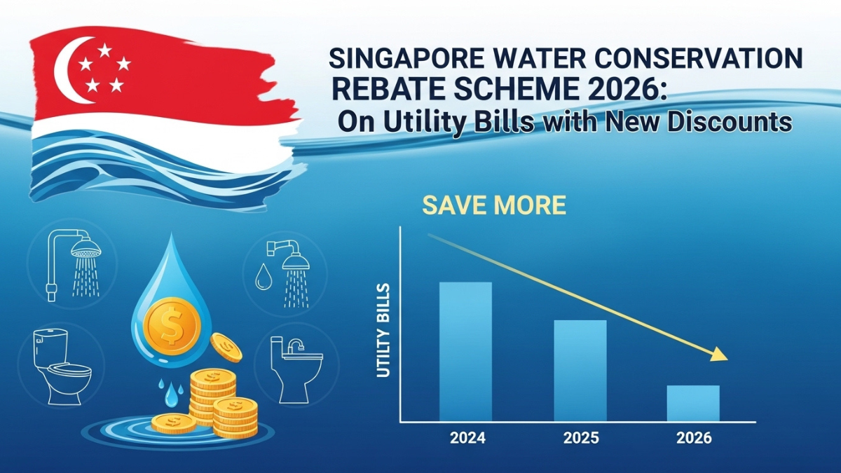 Singapore Water Conservation Rebate Scheme 2026: Save More on Utility Bills with New Discounts