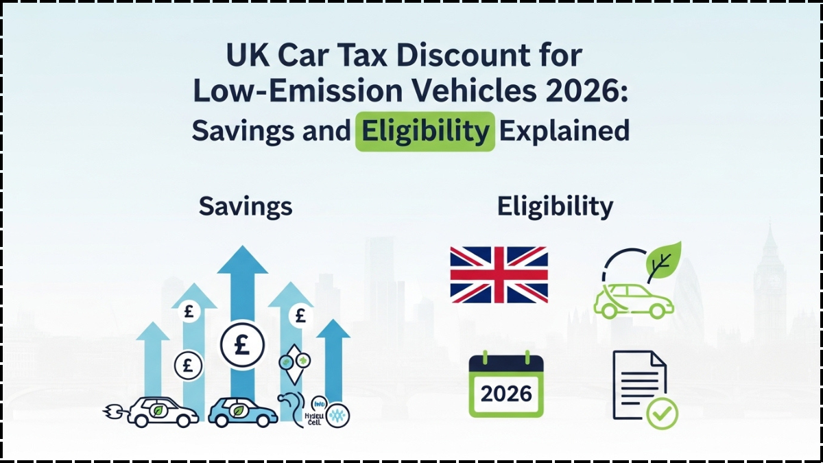 UK Car Tax Discount for Low-Emission Vehicles 2026: Savings and Eligibility Explained
