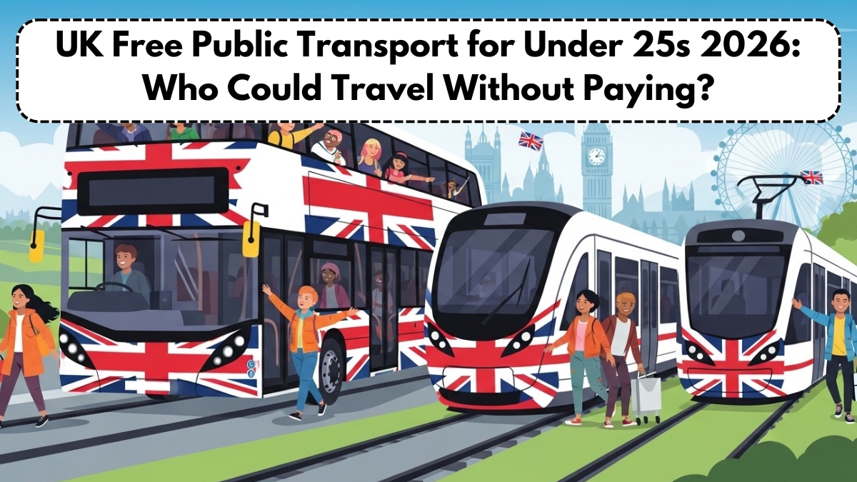 UK Free Public Transport for Under 25s 2026: Who Could Travel Without Paying?