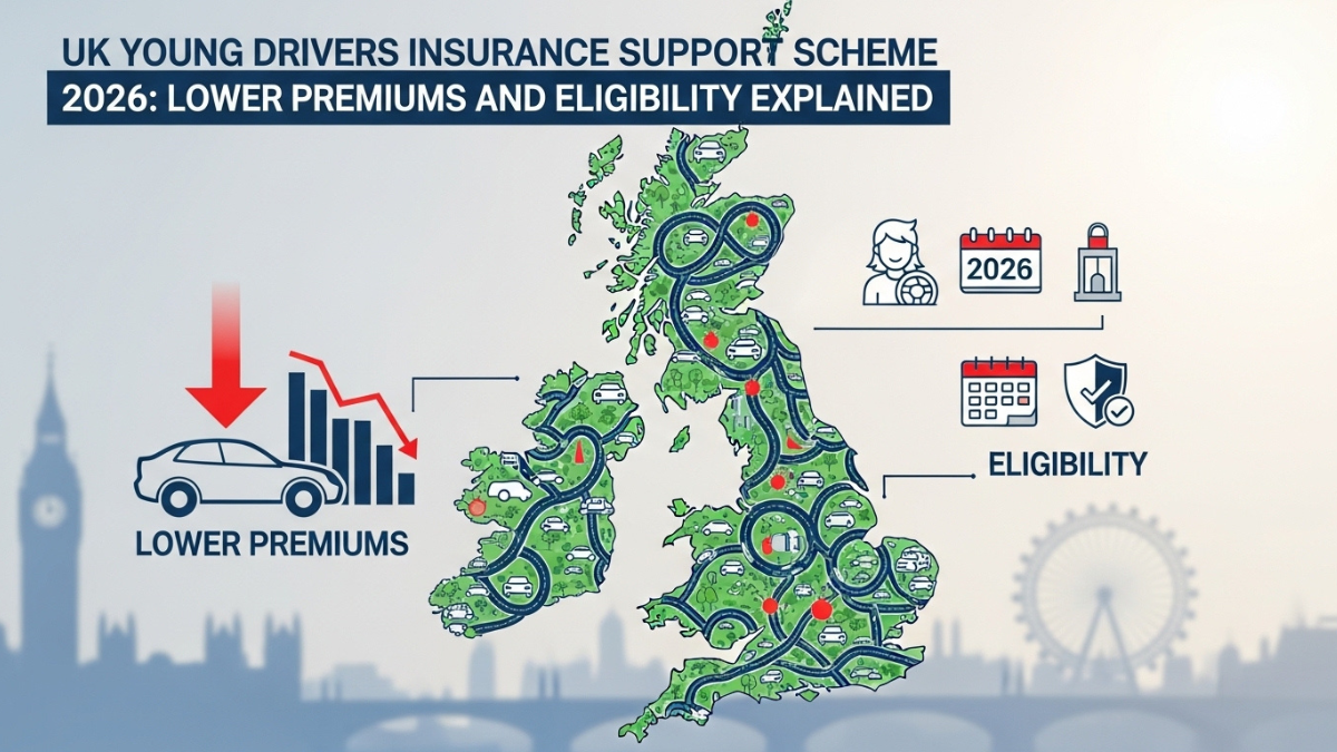 UK Young Drivers Insurance Support Scheme 2026: Lower Premiums and Eligibility Explained
