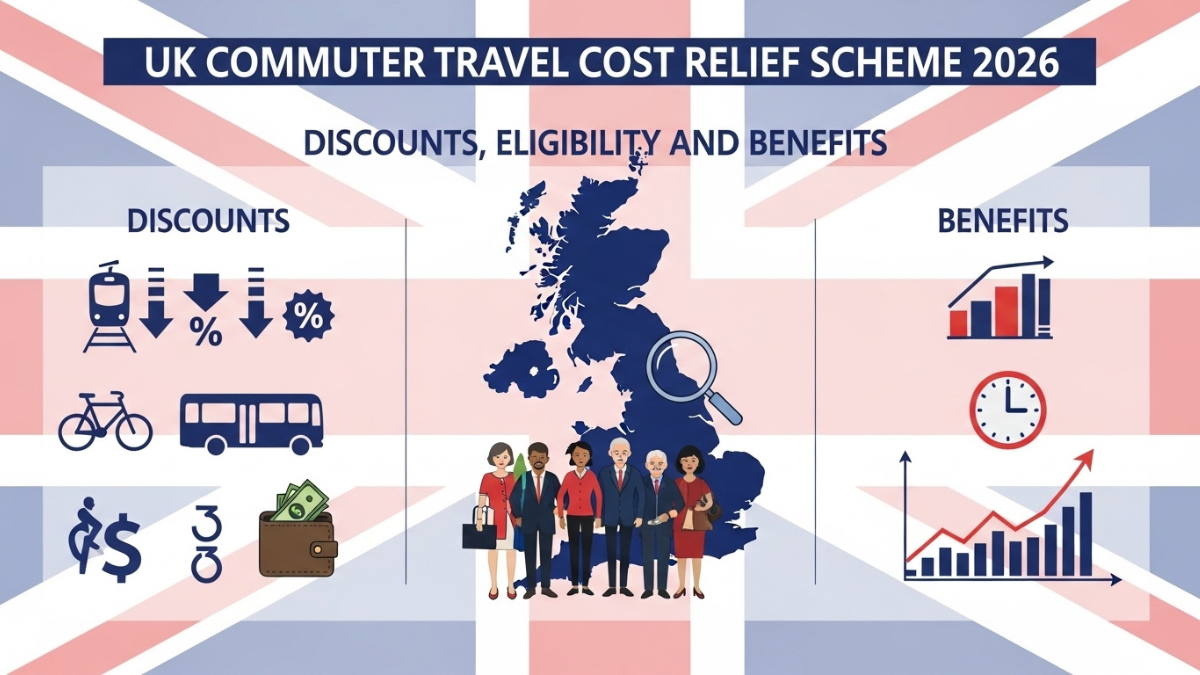 UK Commuter Travel Cost Relief Scheme 2026: Discounts, Eligibility, and Benefits