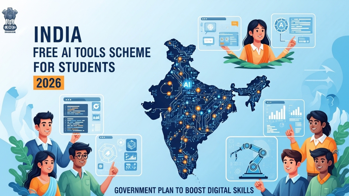 India Free AI Tools Scheme for Students 2026: Government Plan to Boost Digital Skills
