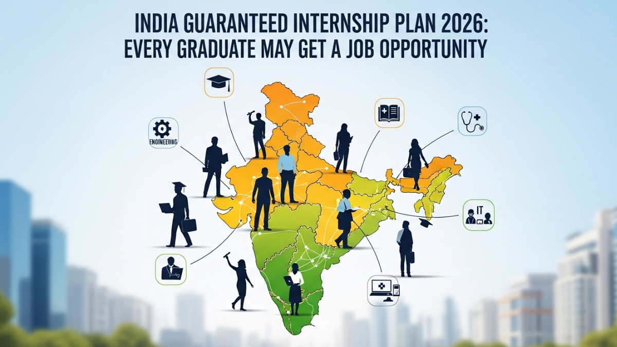 India Guaranteed Internship Plan 2026: Every Graduate May Get a Job Opportunity
