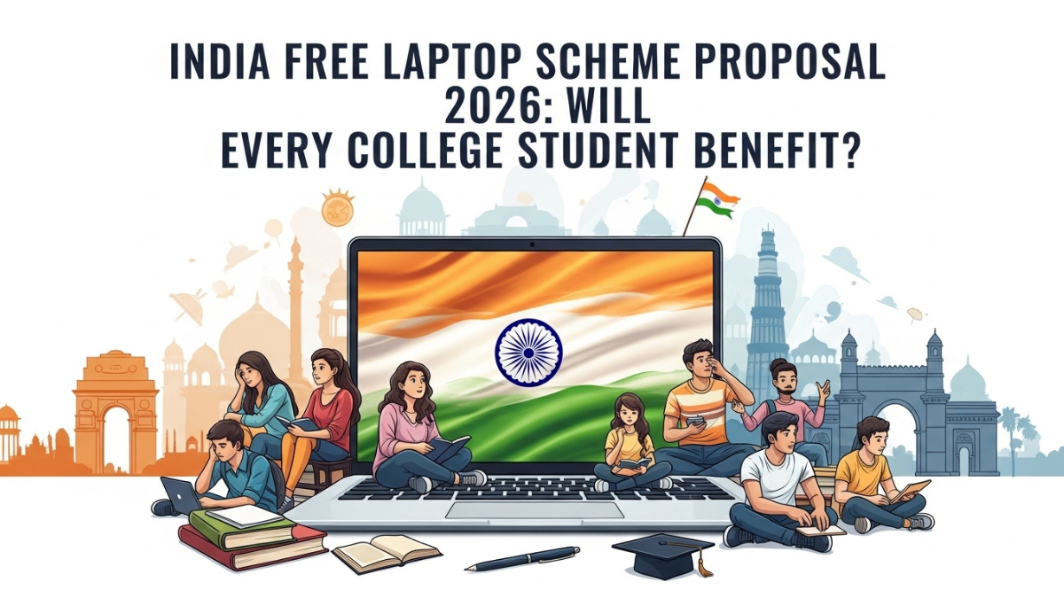 India Free Laptop Scheme Proposal 2026: Will Every College Student Benefit?