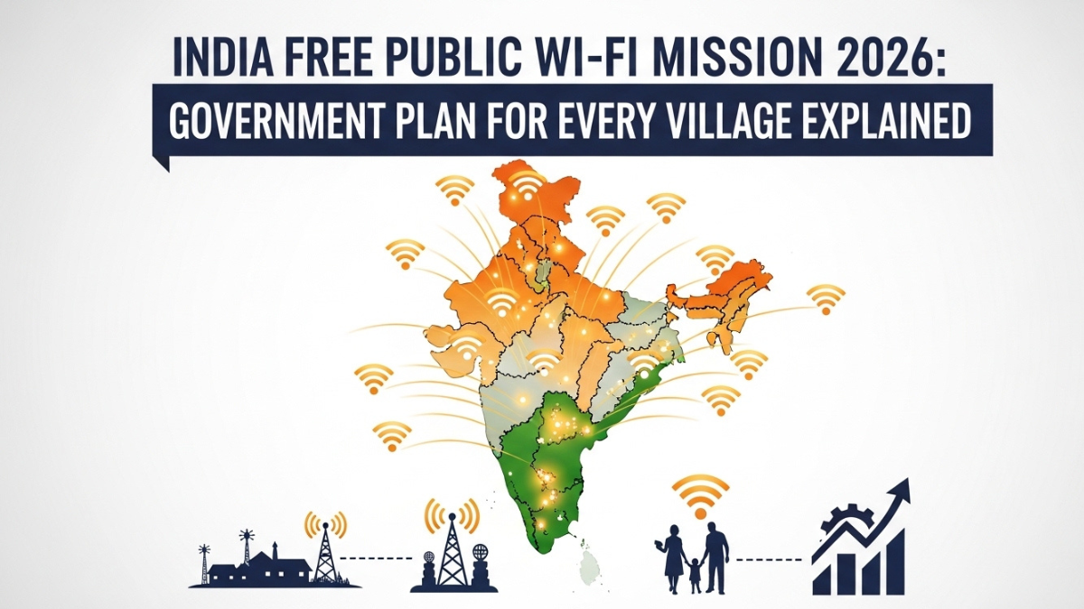India Free Public Wi-Fi Mission 2026: Government Plan for Every Village Explained