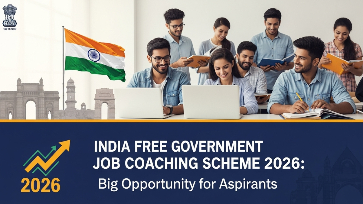 India Free Government Job Coaching Scheme 2026: Big Opportunity for Aspirants