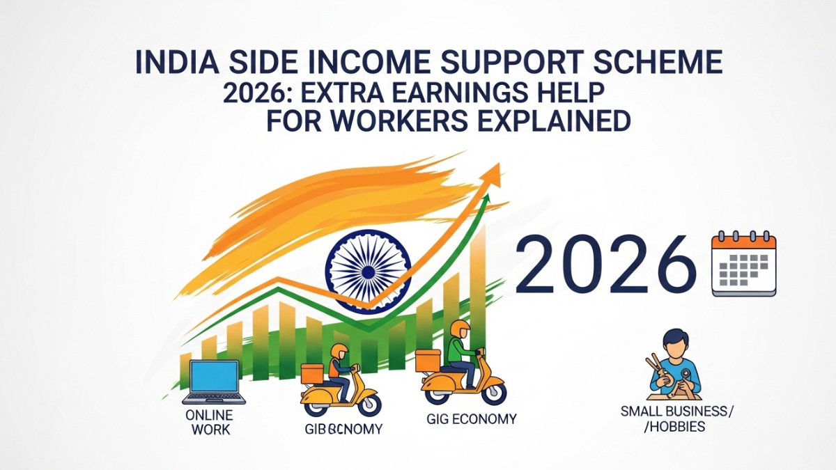 India Side Income Support Scheme 2026: Extra Earnings Help for Workers Explained