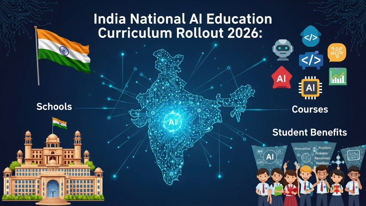 India National AI Education Curriculum Rollout 2026: Schools, Courses, and Student Benefits