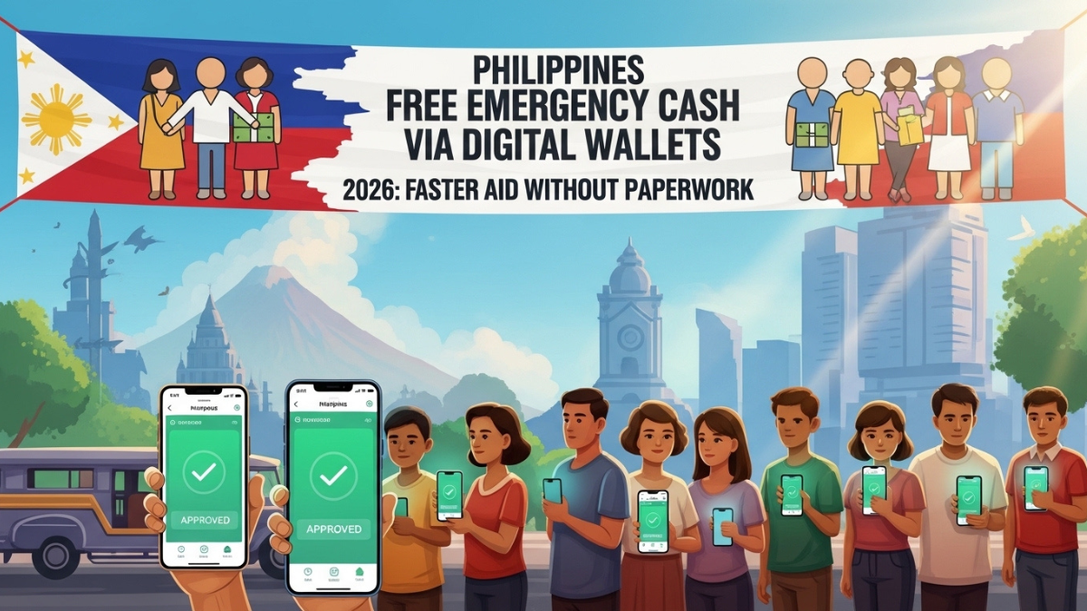 Philippines Free Emergency Cash via Digital Wallets 2026: Faster Aid Without Paperwork