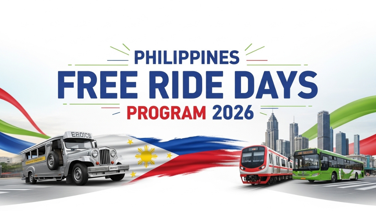 Philippines Free Ride Days Program 2026: When Public Transport Could Be Free