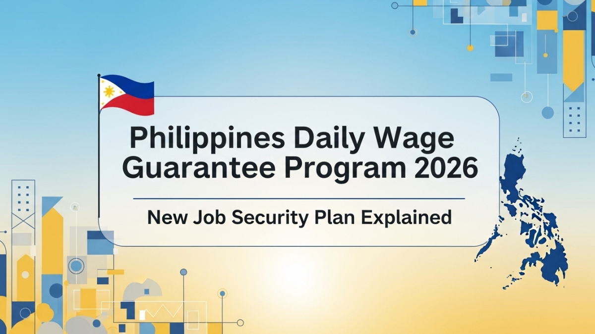 Philippines Daily Wage Guarantee Program 2026: New Job Security Plan Explained