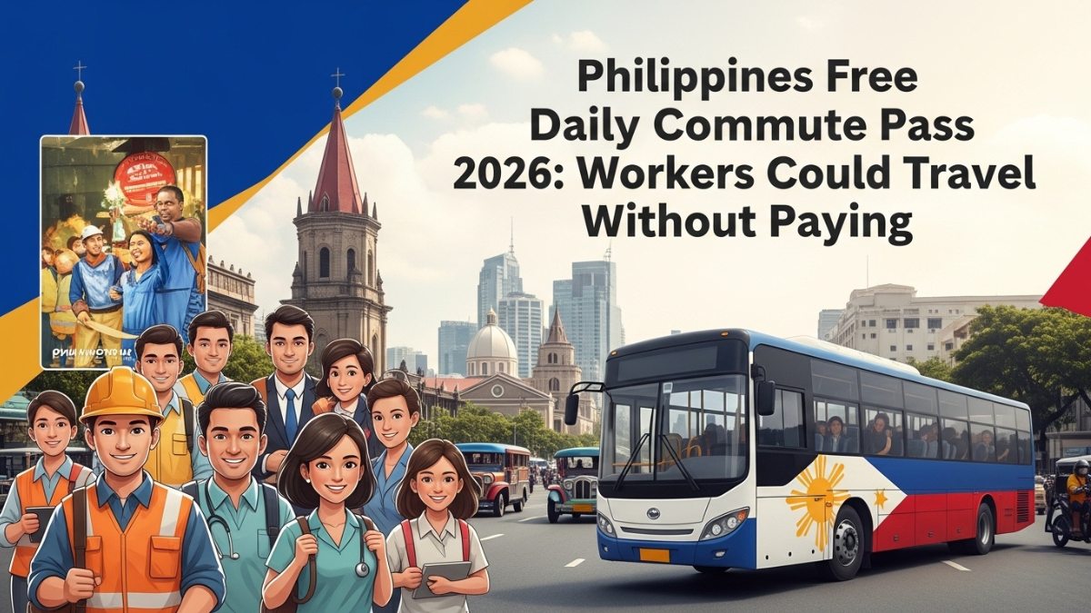 Philippines Free Daily Commute Pass 2026: Workers Could Travel Without Paying