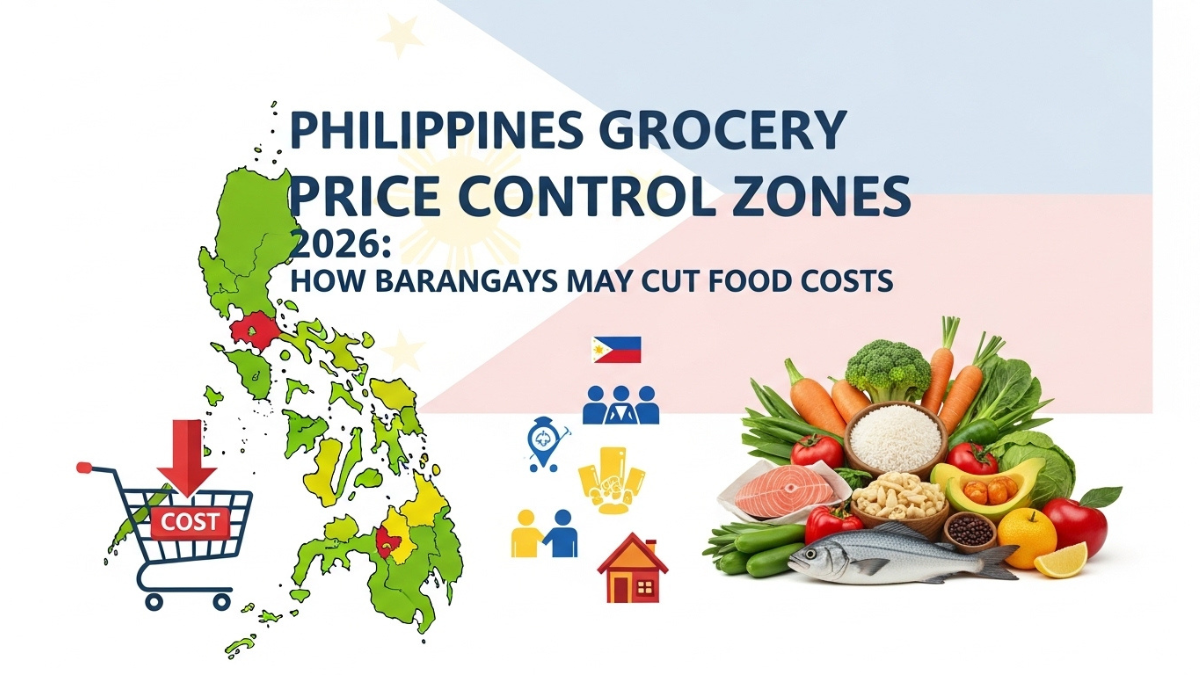 Philippines Grocery Price Control Zones 2026: How Barangays May Cut Food Costs
